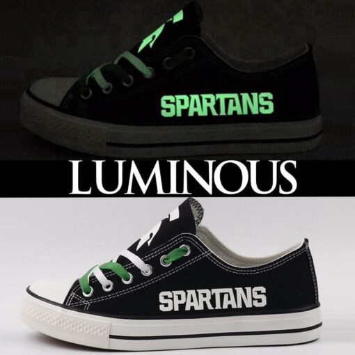 Michigan State Spartans Sport Sneakers Shoes For Men Women Fans