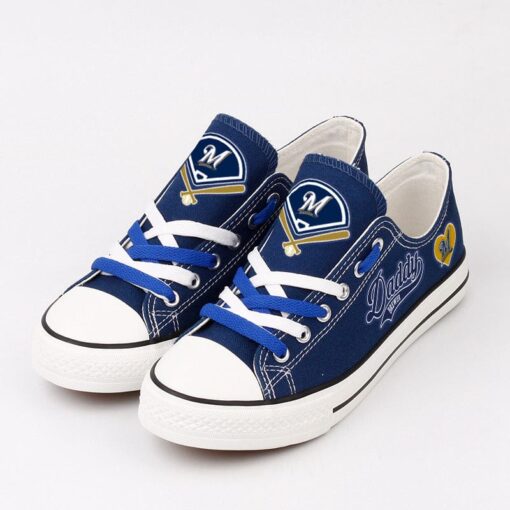 Miami Marlins Limited Print Low Top Canvas Shoes Sport Sneakers For Men Women Fans - Image 5