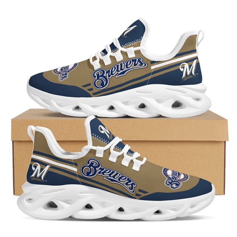 Milwaukee Brewers MLB Sneakers Shoes Elevate Your Every Step