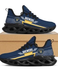 Milwaukee Brewers V1 Sneakers Shoes 657da14e 6b40 4aa5 8a68 7c0e34531826