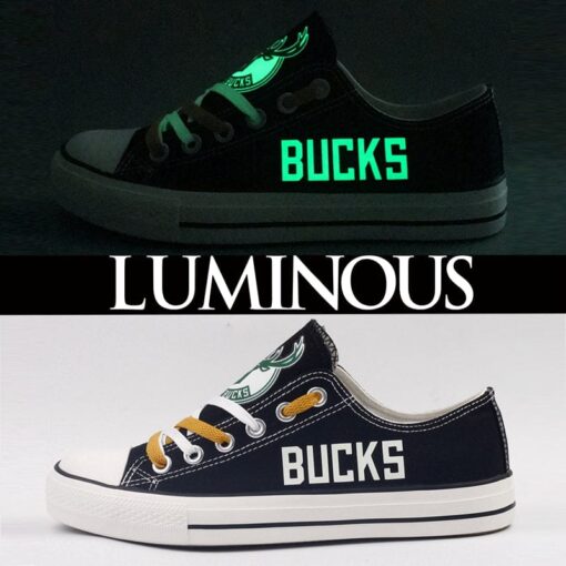 Milwaukee Bucks Atlanta Hawks Sport Sneakers Shoes For Men Women Fans - Image 3