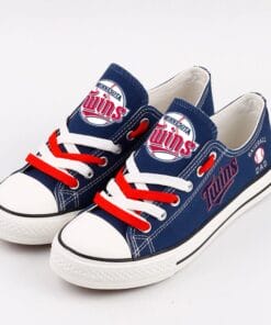 Minnesota Twins Limited Print MLB Students Low Top Canvas Shoes Sport Sneakers ad192934 64c8 40ec b507 867df1441d2b