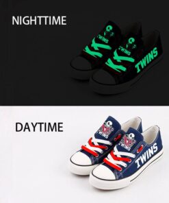 Minnesota Twins Limited Print MLB Students Low Top Canvas Shoes Sport Sneakers b9a3fd69 c641 47a7 bc81 0eb329773ef7