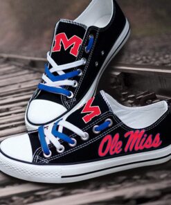 Mississippi Rebels Sport Sneakers Shoes For Men Women Fans