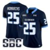 MonarchsJersey 25OldDominionMonarchs2025VaporLimitedStitchedNavy