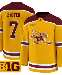 Neal Broten Jersey #7 Minnesota Golden Gophers 2025-26 Premium Stitched