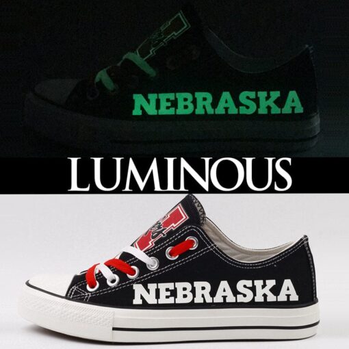 Nebraska Cornhuskers Sport Sneakers Shoes For Men Women Fans - Image 2