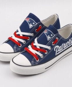 New England Patriots Limited Print NFL Students Low Top Canvas Shoes Sport Sneakers 3 e9496897 782d 4078 8e45 b9a91ab75b83