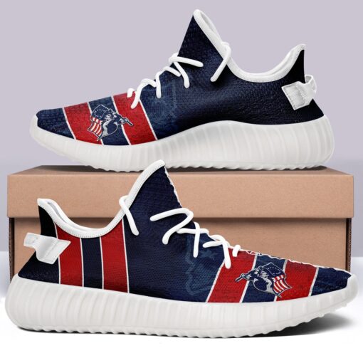 New England Patriots NFL 350v Yeezy Sneakers For Men Women Fans - Image 2