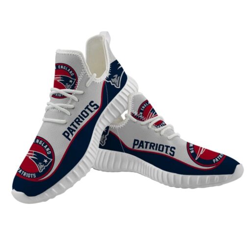 New England Patriots Sneaker Shoes NFL For Men Women Fans - Image 3