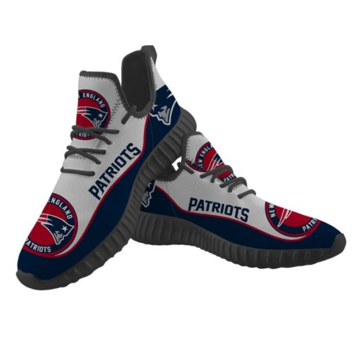 New England Patriots Sneaker Shoes NFL For Men Women Fans - Image 4