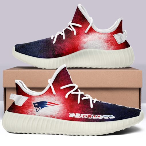 New England Patriots NFL 350v Yeezy Sneakers For Men Women Fans - Image 7