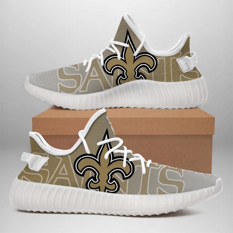 New Orleans Saints NFL 350v Yeezy Sneakers For Men Women Fans - Image 2
