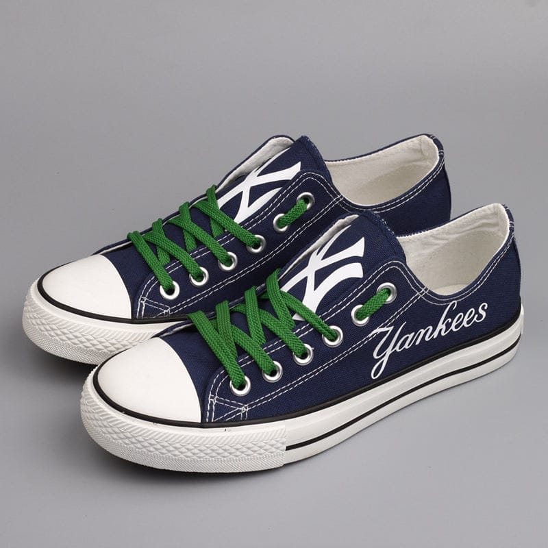 New York Mets Limited Print Low Top Canvas Shoes Sport Sneakers For Men Women Fans - Image 6