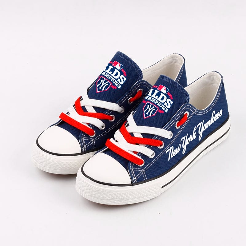 New York Mets Limited Print Low Top Canvas Shoes Sport Sneakers For Men Women Fans - Image 7