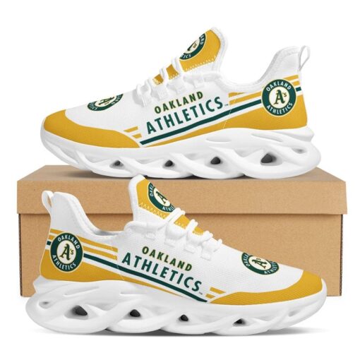 Oakland Athletics MLB Sneakers Shoes Elevate Your Every Step - Image 2