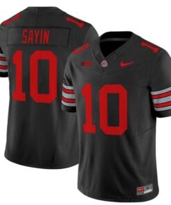 Ohio State Buckeyes 10 Julian Sayin Black F.U.S.E. Stitched Football Jersey c5468413 e7a6 4f4c be87 6264cf83f0dd
