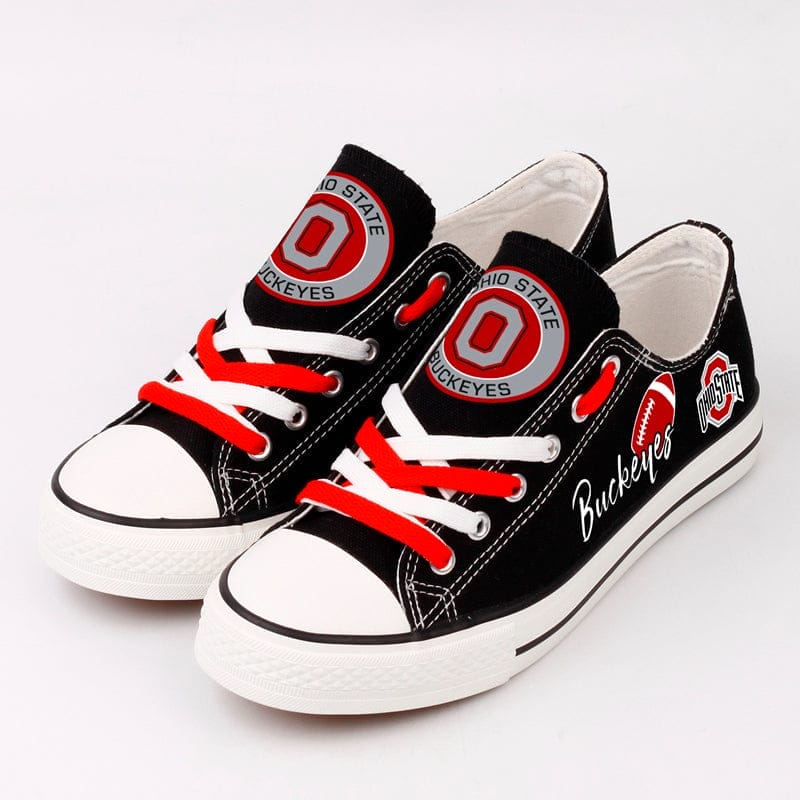 Ohio State Buckeyes Sport Sneakers Shoes For Men Women Fans