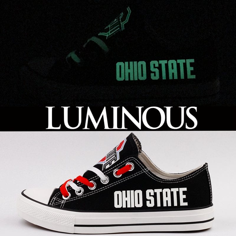 Ohio State Buckeyes Sport Sneakers Shoes For Men Women Fans - Image 2