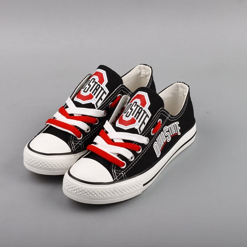 Ohio State Buckeyes Sport Sneakers Shoes For Men Women Fans - Image 3