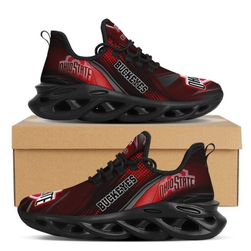 Ohio State Buckeyes NCAA Sneakers Shoes Elevate Your Every Step - Image 2