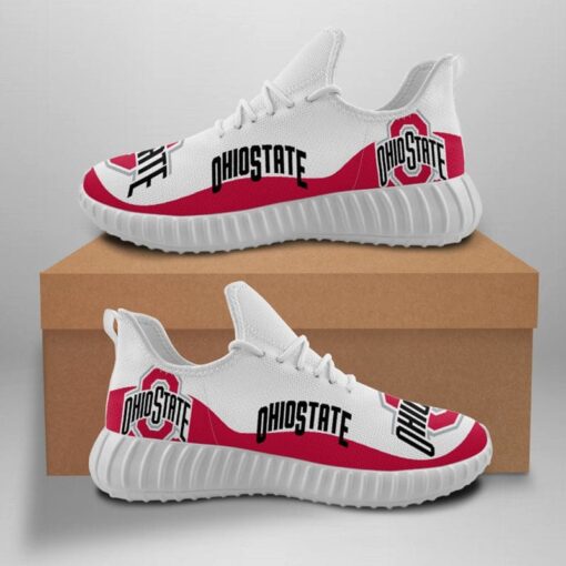 Ohio State Buckeyes NCAA Sneaker Shoes Hot Team For Men Women Fans - Image 4
