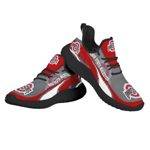 Ohio State Buckeyes NCAA Sneaker Shoes Hot Team For Men Women Fans - Image 3