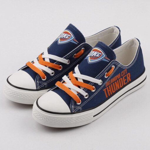 Oklahoma City Thunder Atlanta Hawks Sport Sneakers Shoes For Men Women Fans - Image 4