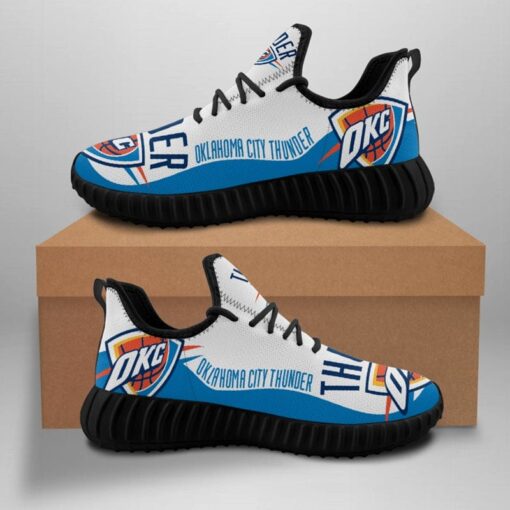 Oklahoma City Thunder NBA V1 Sneaker Shoes Hot Team For Men Women Fans