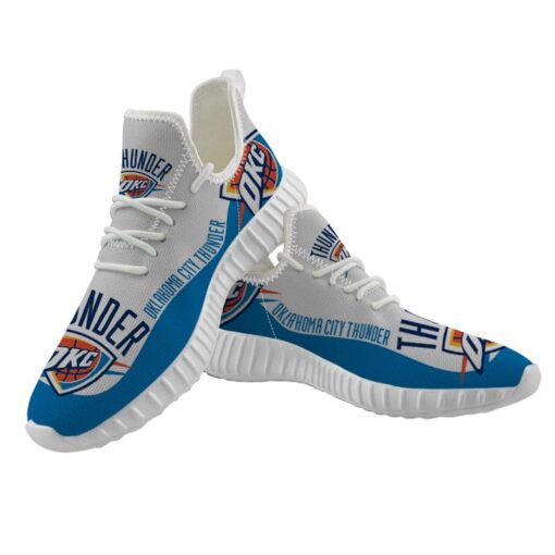Oklahoma City Thunder NBA V1 Sneaker Shoes Hot Team For Men Women Fans - Image 2