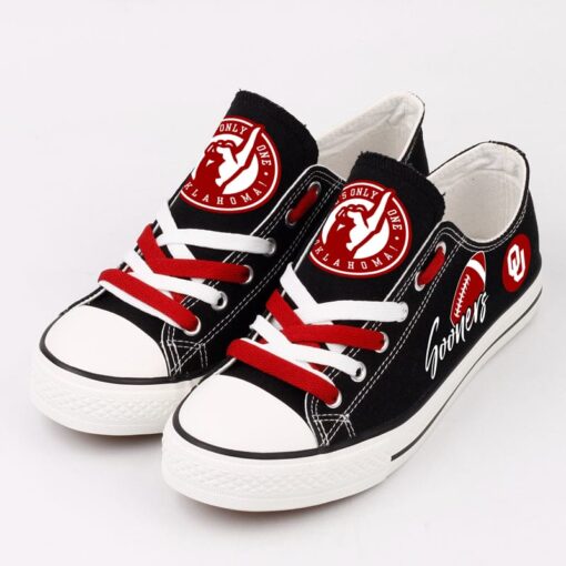 Oklahoma Sooners Sport Sneakers Shoes For Men Women Fans