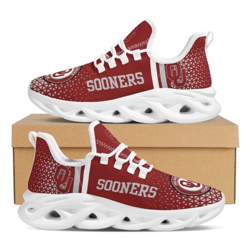 Oklahoma Sooners NCAA Sneakers Shoes Elevate Your Every Step - Image 2