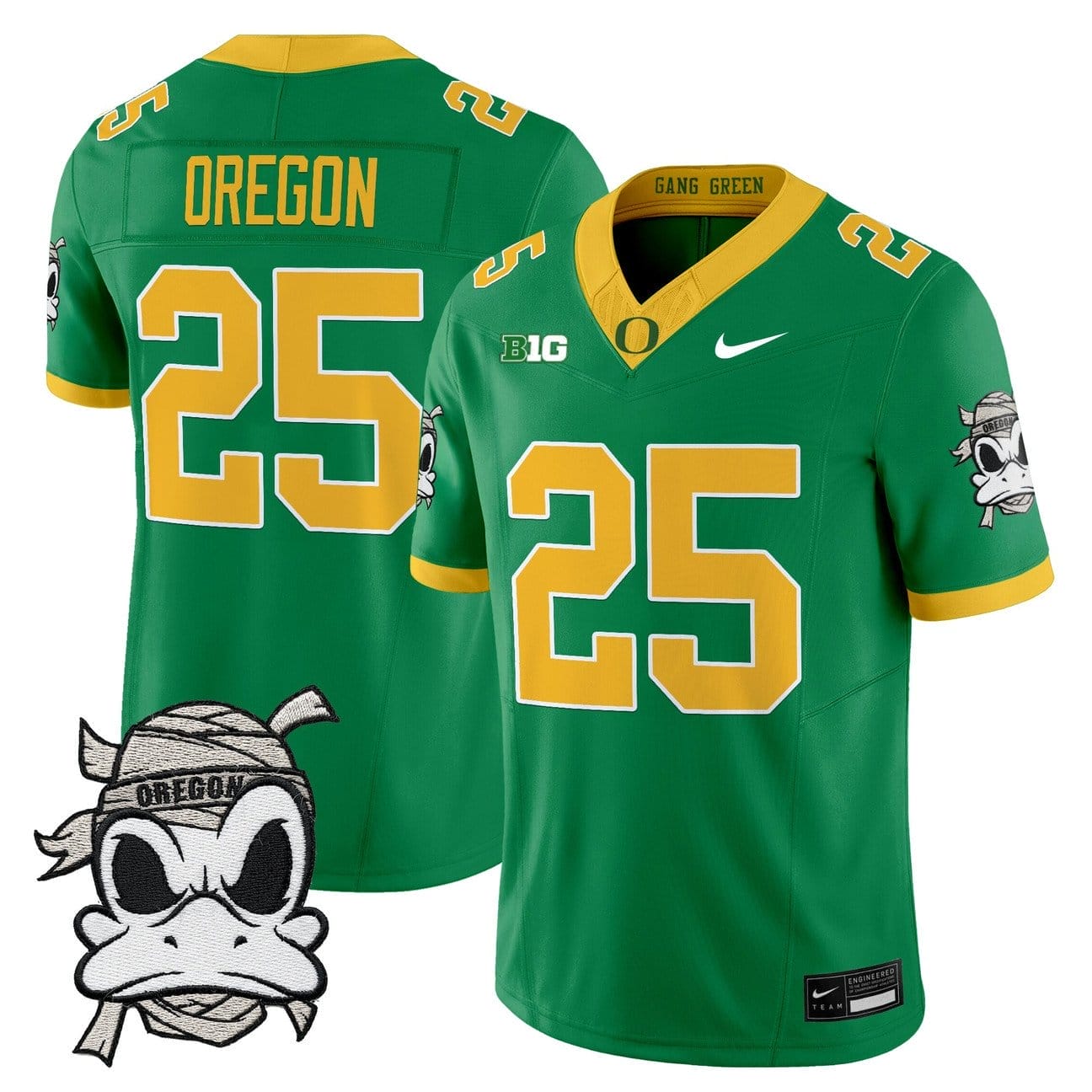 Oregon Jersey #25 Oregon Ducks 2025 Mummy Duck Vapor Limited Stitched - Image 3