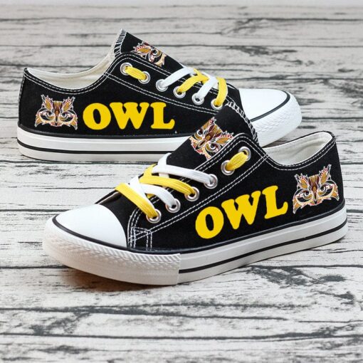 Owl Canvas Sneakers Shoes For Men Women Fans - Image 2