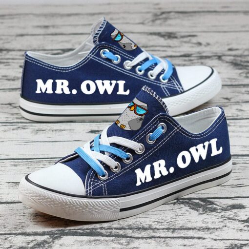 Owl Canvas Sneakers Shoes For Men Women Fans - Image 3