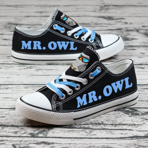 Owl Canvas Sneakers Shoes For Men Women Fans