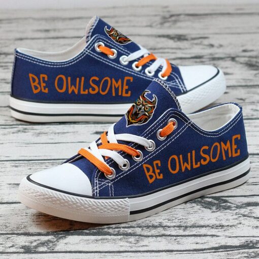 Owl Canvas Sneakers Shoes For Men Women Fans - Image 4