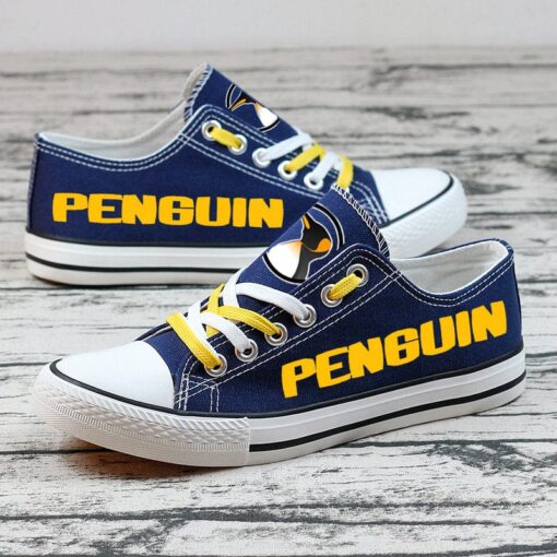 Penguins Canvas Sneakers Shoes For Men Women Fans - Image 2