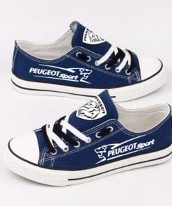 Peugeot Canvas Sneakers Shoes For Men Women Fans