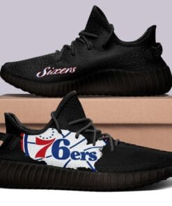 Philadelphia 76ers V6 NBA 350v Yeezy Sneakers black 2f0efc2b 13f2 4b43 b93e 4b13d796d713