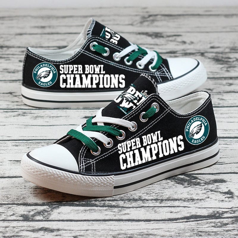 Philadelphia Eagles Sport Sneakers Shoes For Men Women Fans