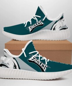 Philadelphia Eagles NFL 350v Yeezy Sneakers For Men Women Fans