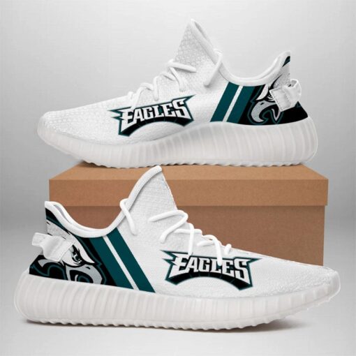 Philadelphia Eagles NFL 350v Yeezy Sneakers For Men Women Fans - Image 5
