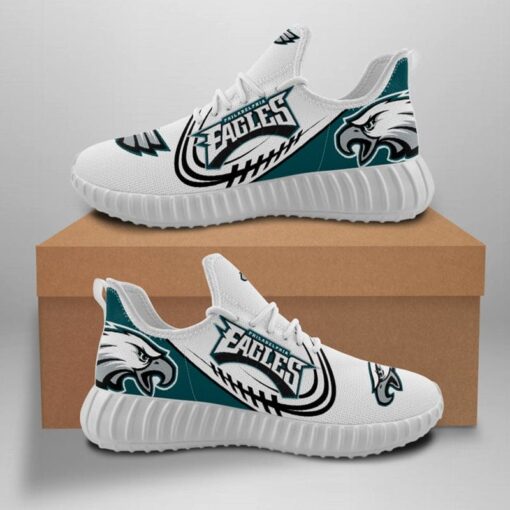 Philadelphia Eagles Sneaker Shoes NFL For Men Women Fans - Image 4