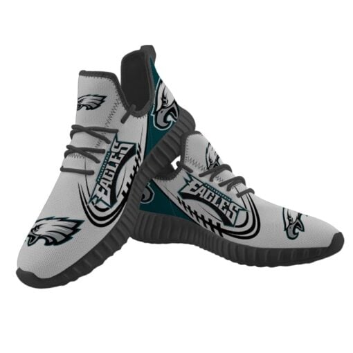 Philadelphia Eagles Sneaker Shoes NFL For Men Women Fans - Image 2