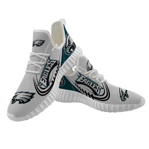 Philadelphia Eagles Sneaker Shoes NFL For Men Women Fans - Image 3