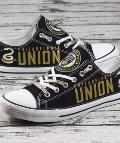 Philadelphia Union F.C. Low Top Canvas Sport Sneakers Shoes For Men Women Fans