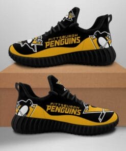 Pittsburgh Penguins V1 NHL Sneaker Shoes Hot Team For Men Women Fans