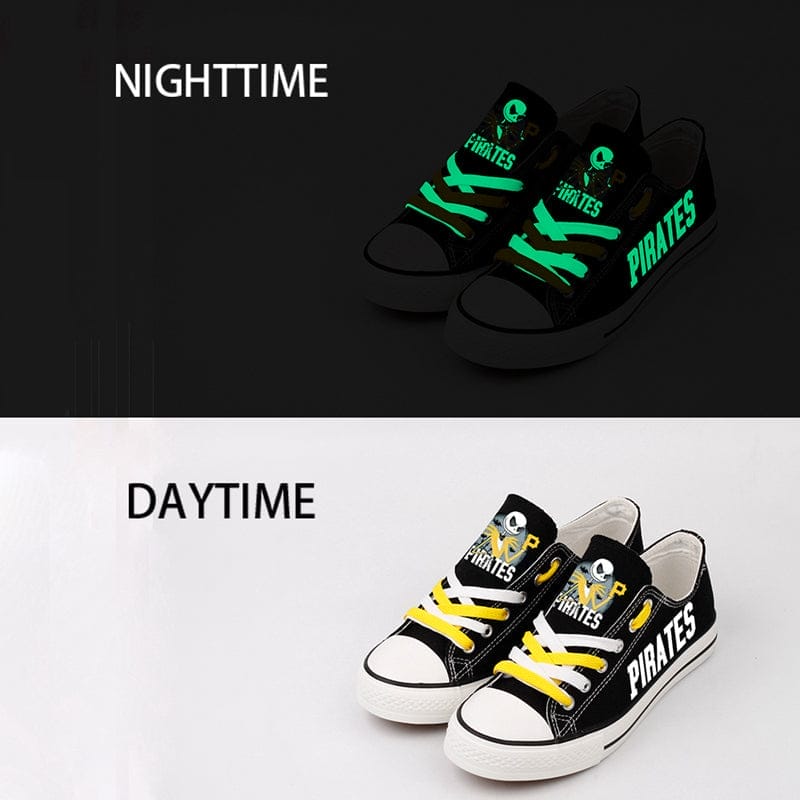 Pittsburgh Pirates Limited Print Low Top Canvas Shoes Sport Sneakers For Men Women Fans