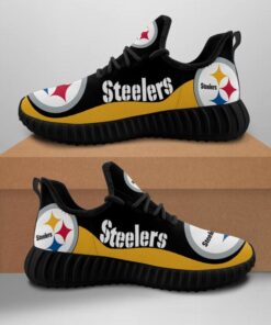 Alternative view of Pittsburgh Steelers Sneaker Shoes NFL For Men Women Fans